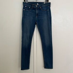 Rag & Bone Jeans Skinny Joshua Blue Denim Jeans 31